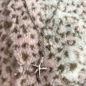 Sterling Silver Island Cowgirl Starfish Necklace